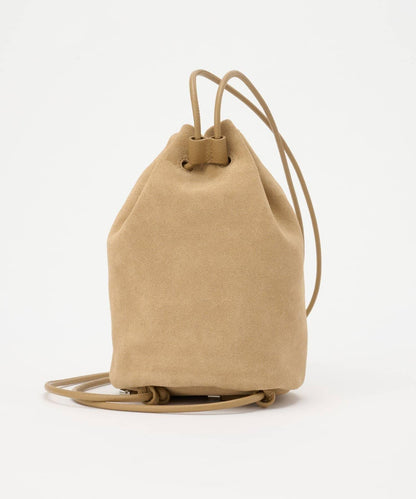 【coming soon】LIDO 抽繩短裙 麂皮