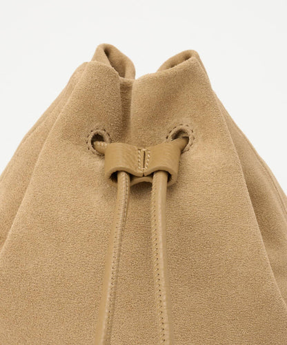 【coming soon】LIDO 抽繩短裙 麂皮