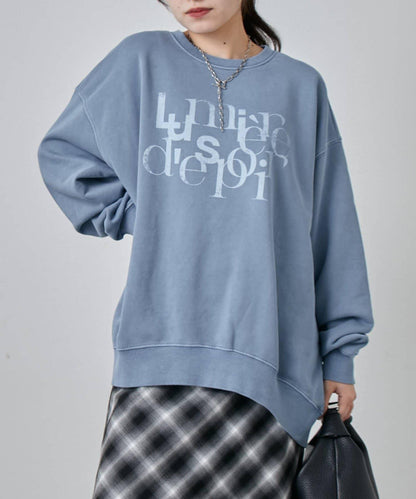 水洗工藝LOGO衛衣