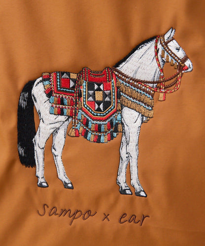 sampo×ear馬蹄形子母托特包《防潑水/B4尺寸適用》