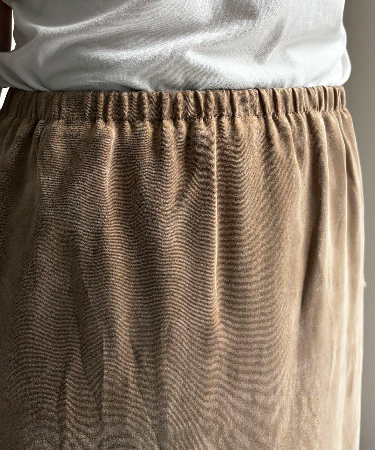 緞面直筒半身裙