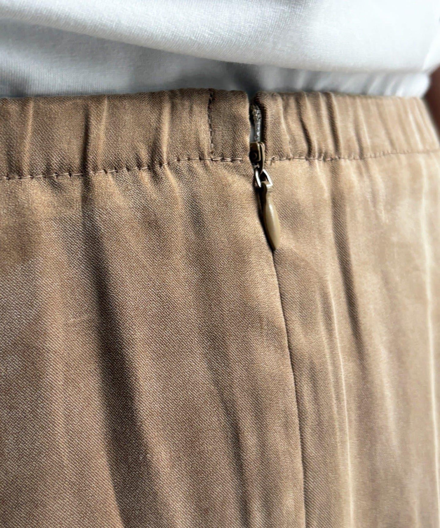 緞面直筒半身裙