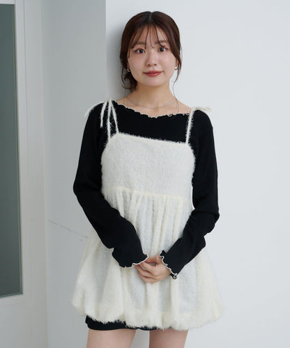 柔軟親膚針織套頭衫