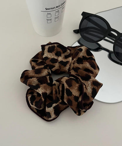 豹紋髮圈
