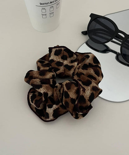 豹紋髮圈