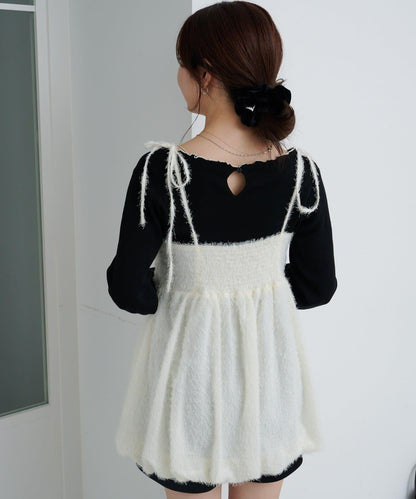 柔軟親膚針織套頭衫