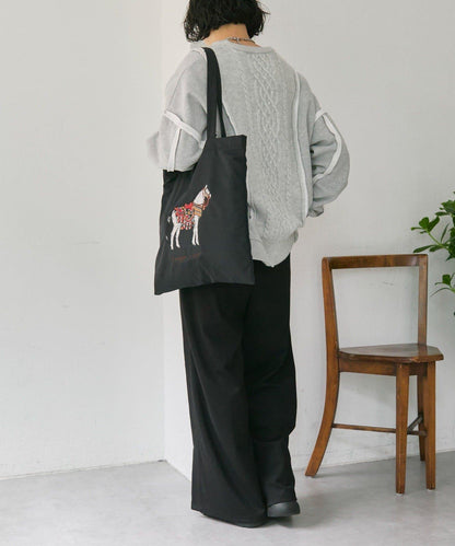 sampo×ear馬蹄形子母托特包《防潑水/B4尺寸適用》