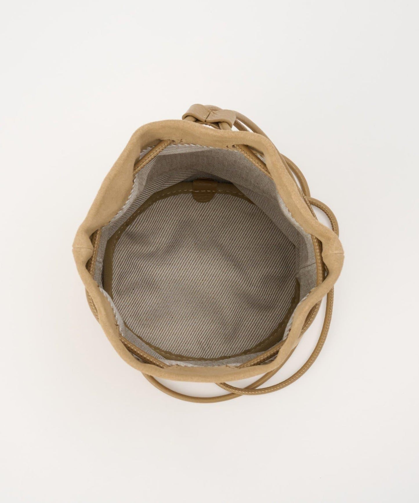 【coming soon】LIDO 抽繩短裙 麂皮