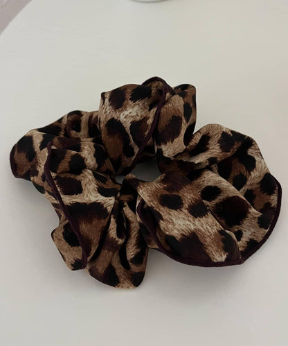 豹紋髮圈