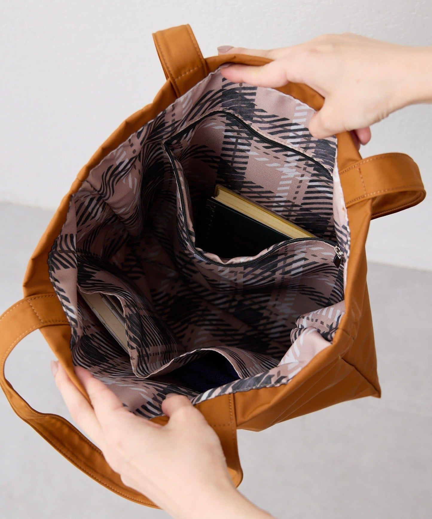 sampo×ear馬蹄形子母托特包《防潑水/B4尺寸適用》