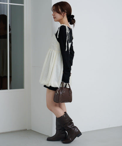 柔軟親膚針織套頭衫