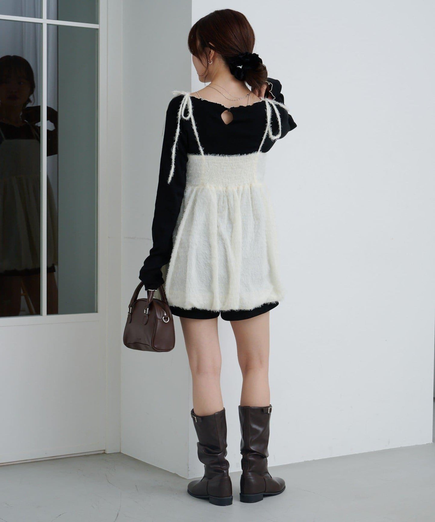 柔軟親膚針織套頭衫