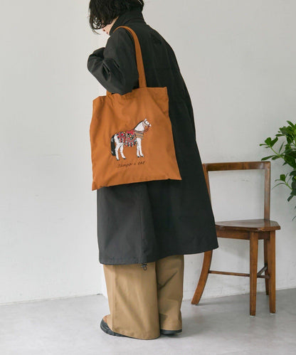 sampo×ear馬蹄形子母托特包《防潑水/B4尺寸適用》