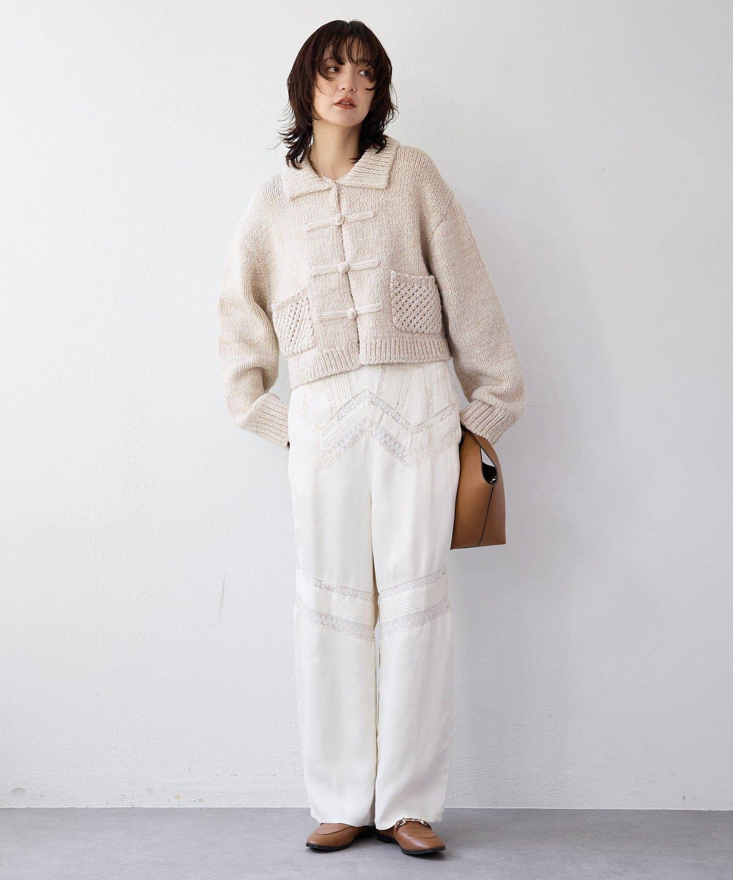 【à Nice (ア ・ニース)】針織夾克