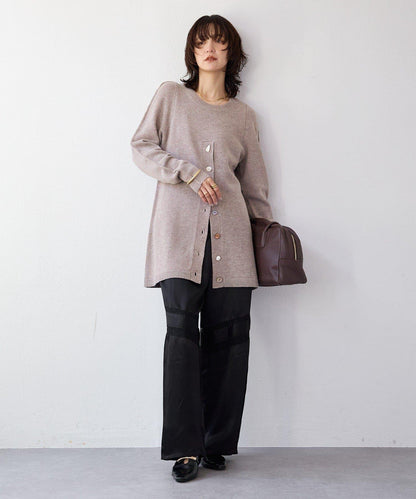 【à Nice (ア ・ニース)】開叉針織衫