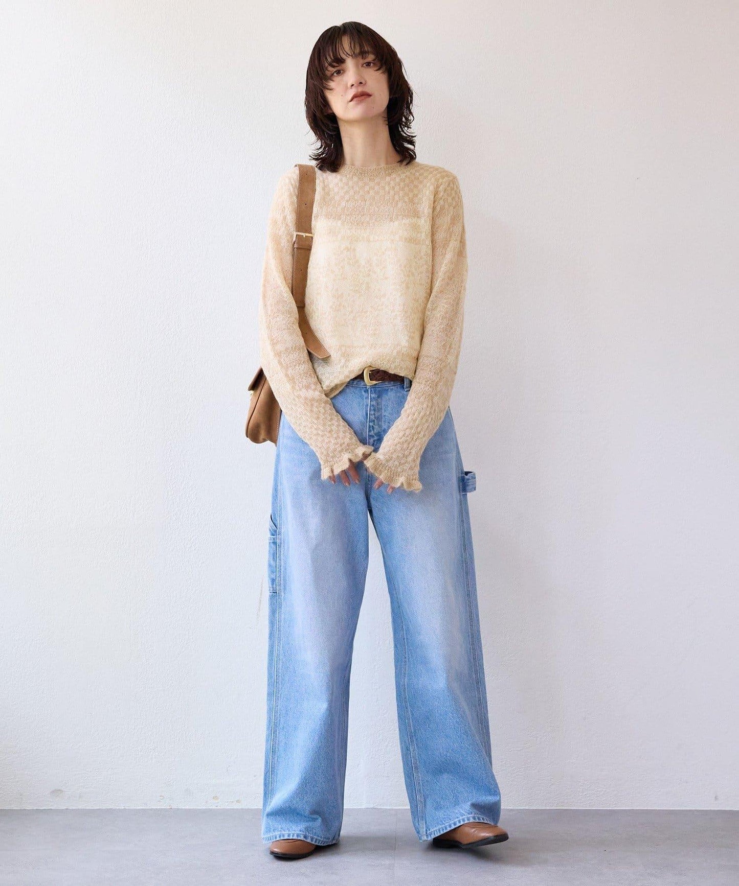 RIVE DROITE 寬鬆工裝牛仔褲