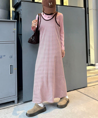 【CIAOPANIC TYPY】帶內搭美式背心連衣裙