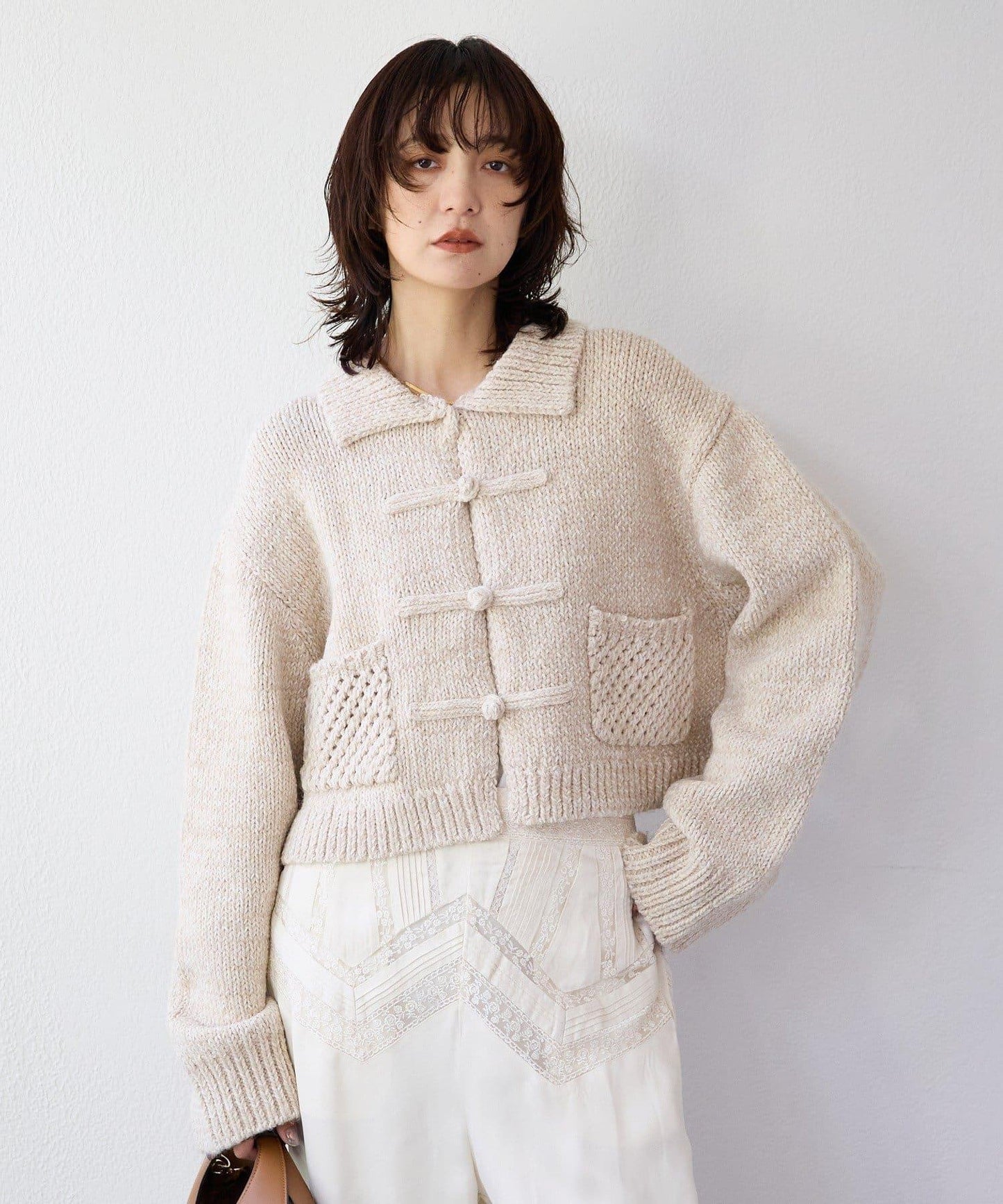 【à Nice (ア ・ニース)】針織夾克