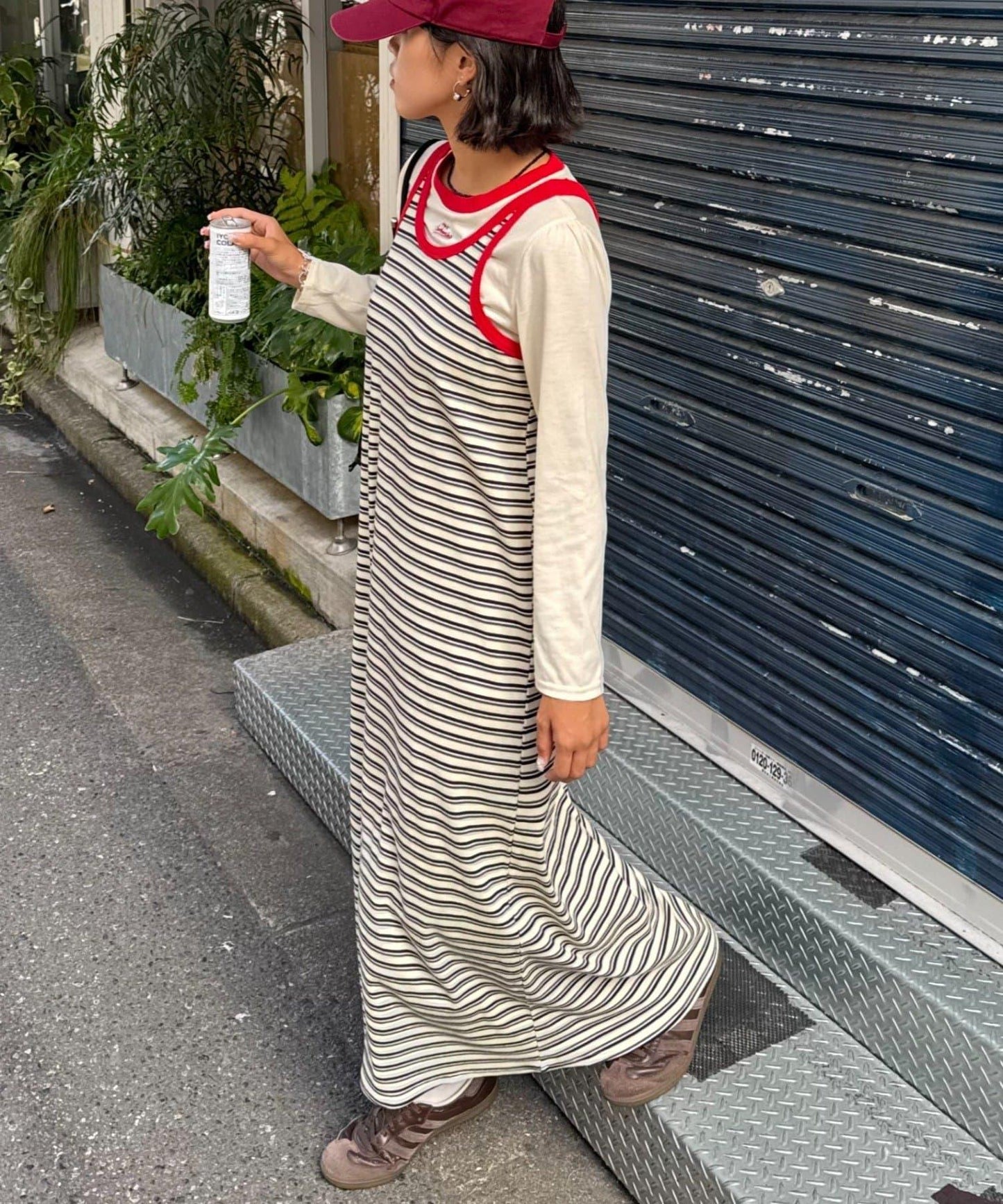 【CIAOPANIC TYPY】帶內搭美式背心連衣裙