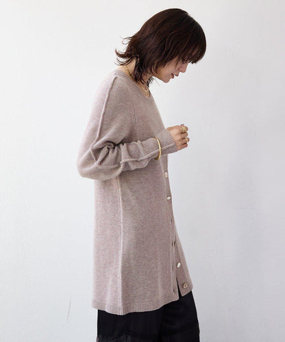 【à Nice (ア ・ニース)】開叉針織衫