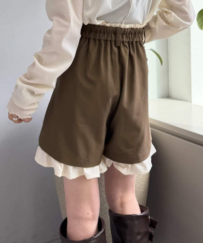 w closet 層次設計短褲