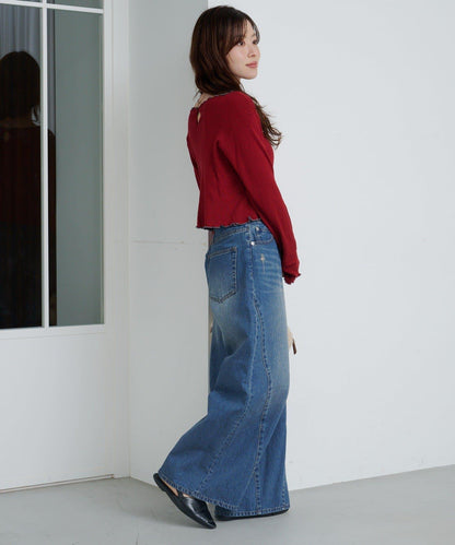 柔軟親膚針織套頭衫