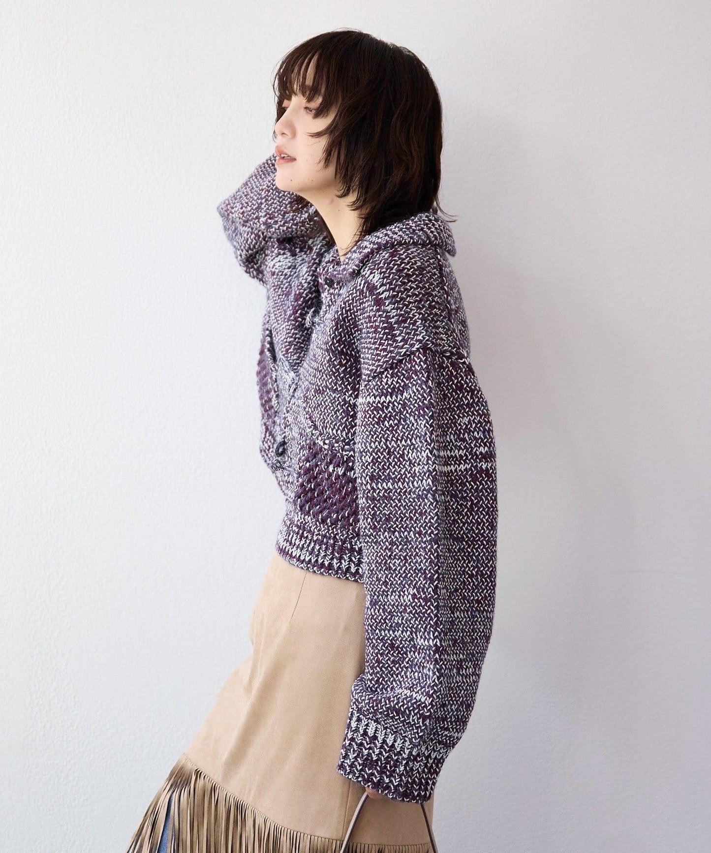 【à Nice (ア ・ニース)】針織夾克