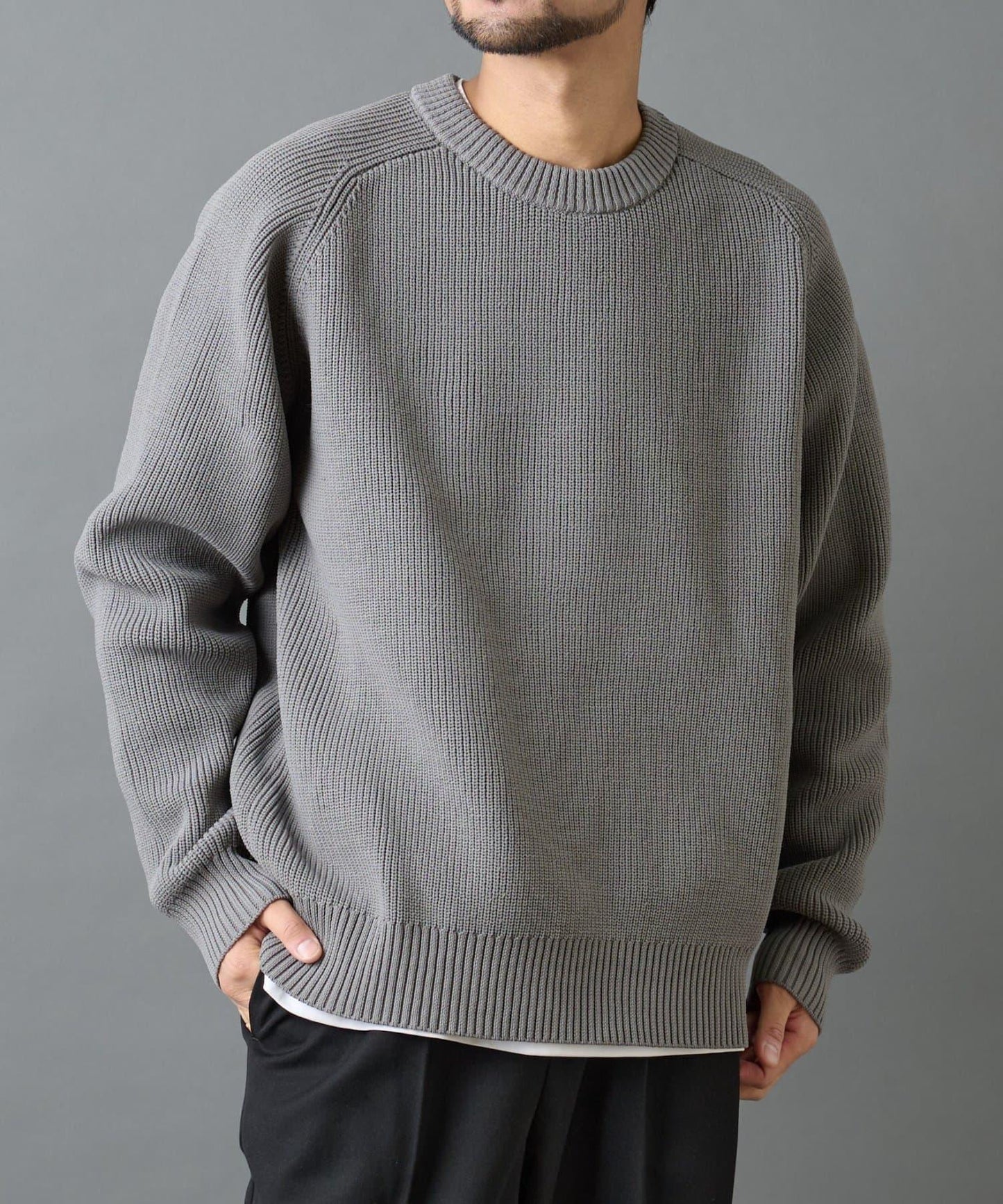 科技針織套頭衫