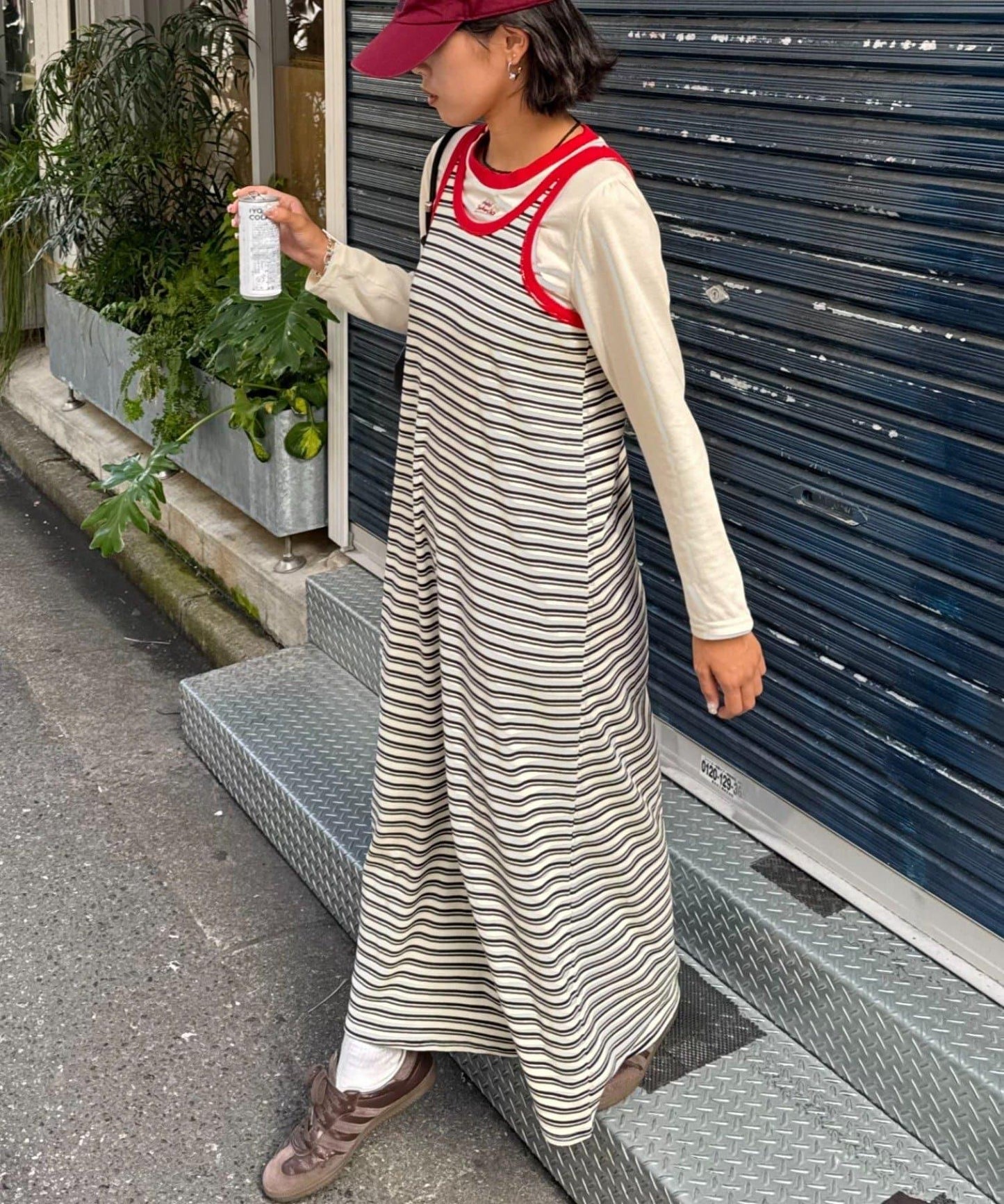 【CIAOPANIC TYPY】帶內搭美式背心連衣裙