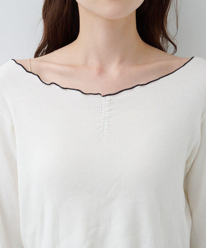 柔軟親膚針織套頭衫