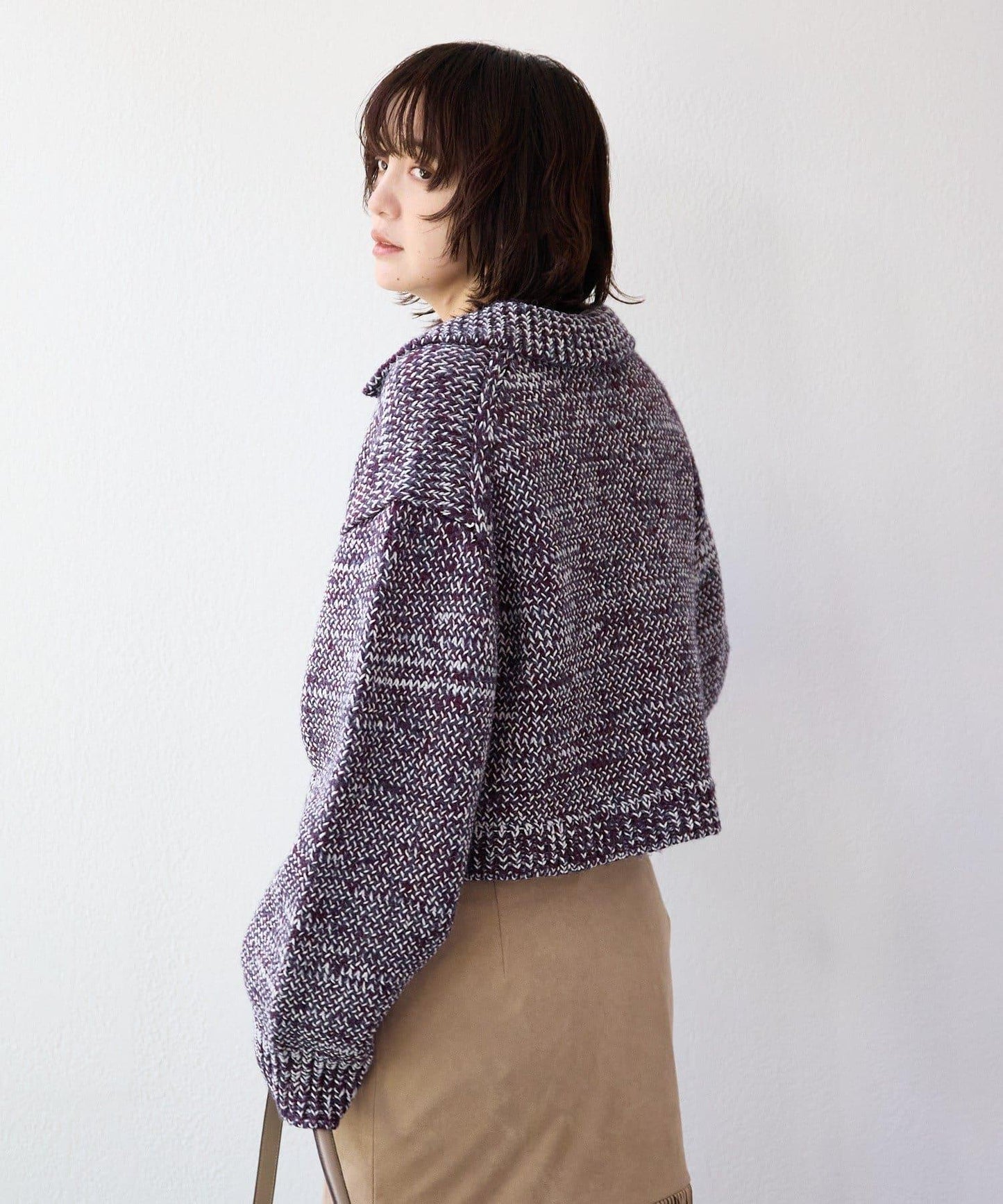 【à Nice (ア ・ニース)】針織夾克