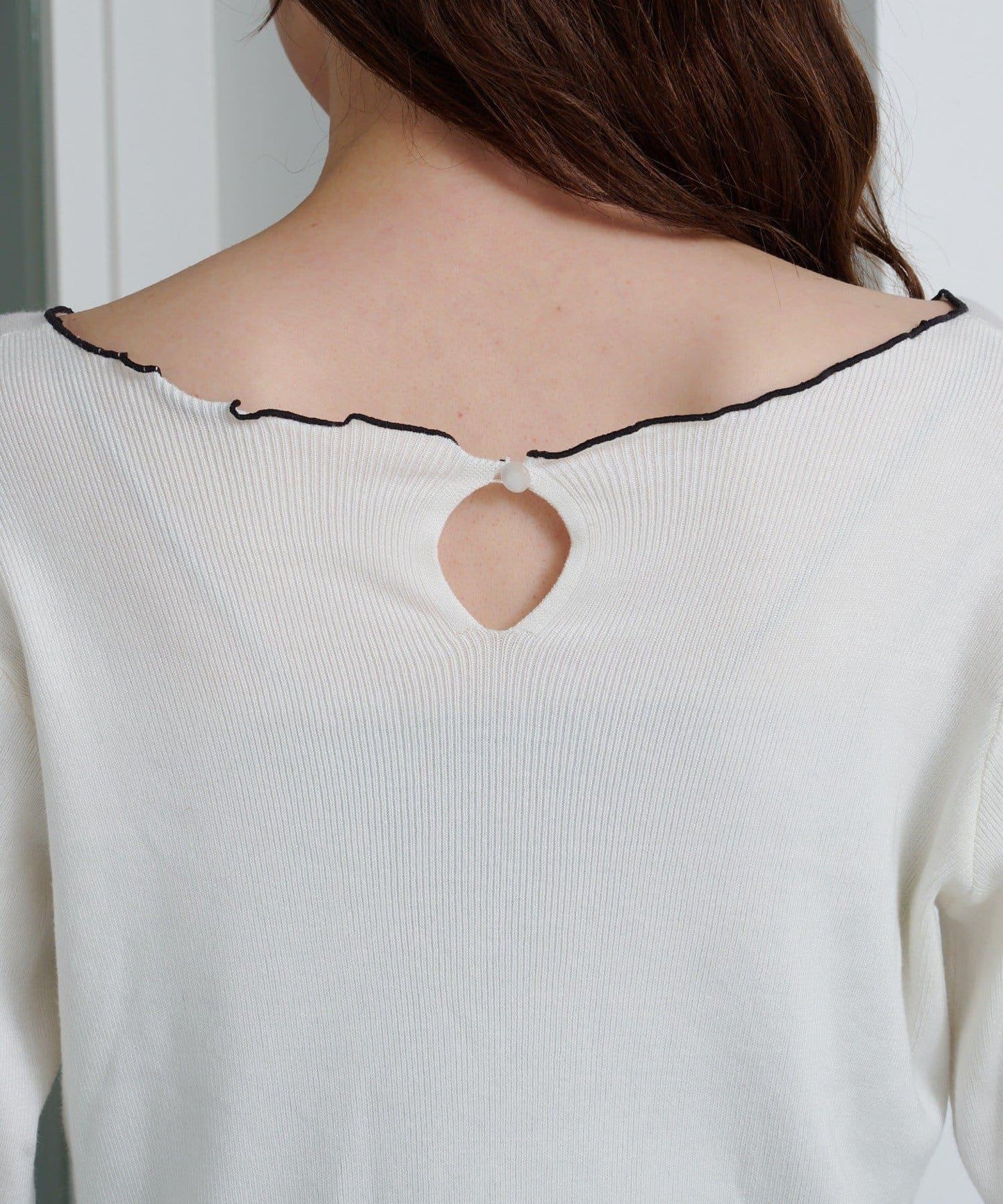 柔軟親膚針織套頭衫