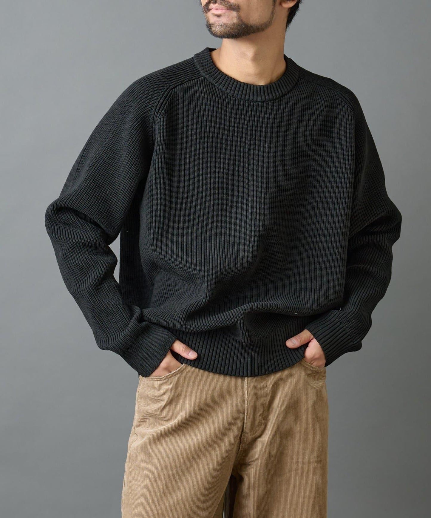 科技針織套頭衫