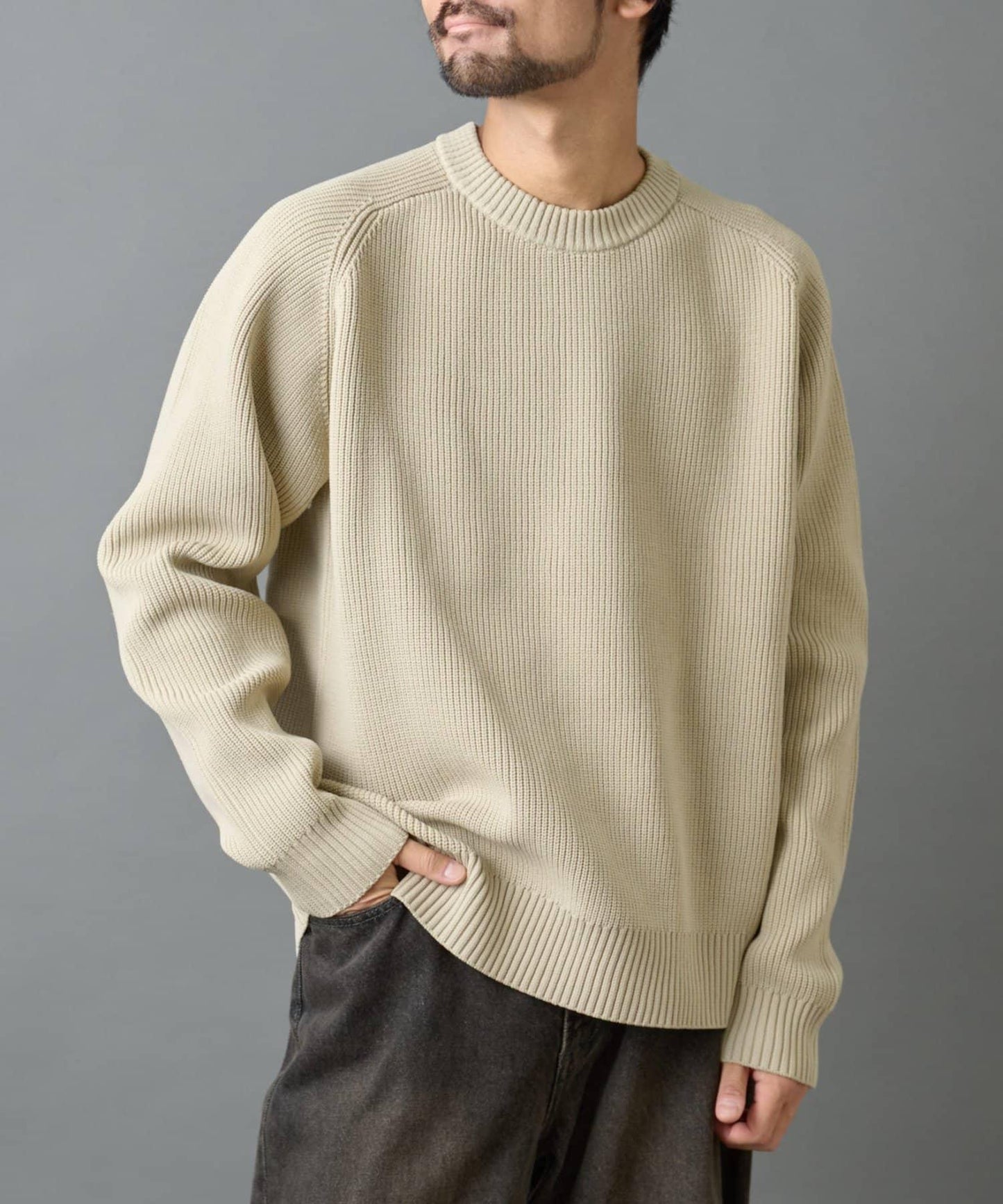 科技針織套頭衫