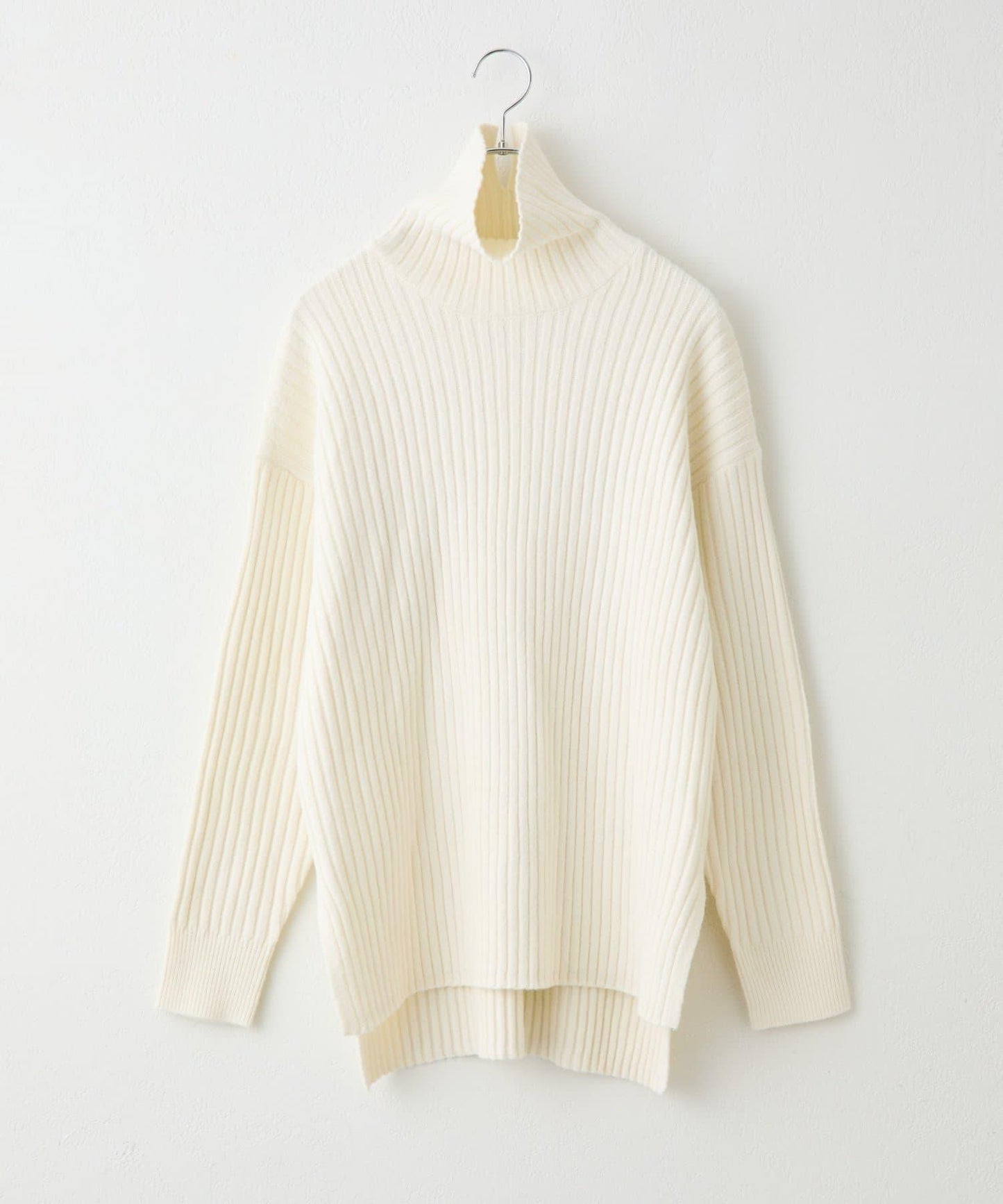 relax羅紋高領針織衫