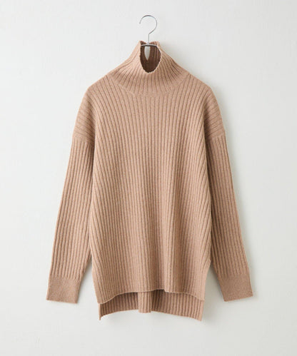 relax羅紋高領針織衫