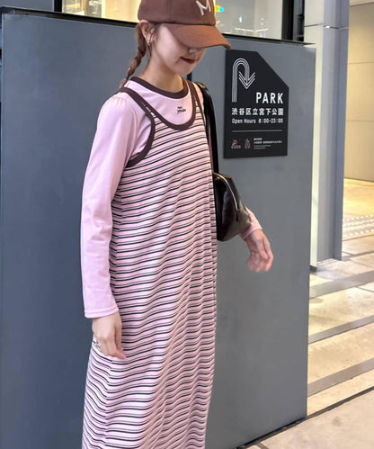 【CIAOPANIC TYPY】帶內搭美式背心連衣裙