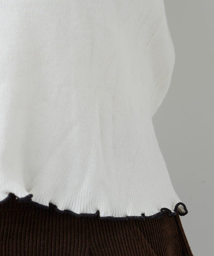 柔軟親膚針織套頭衫