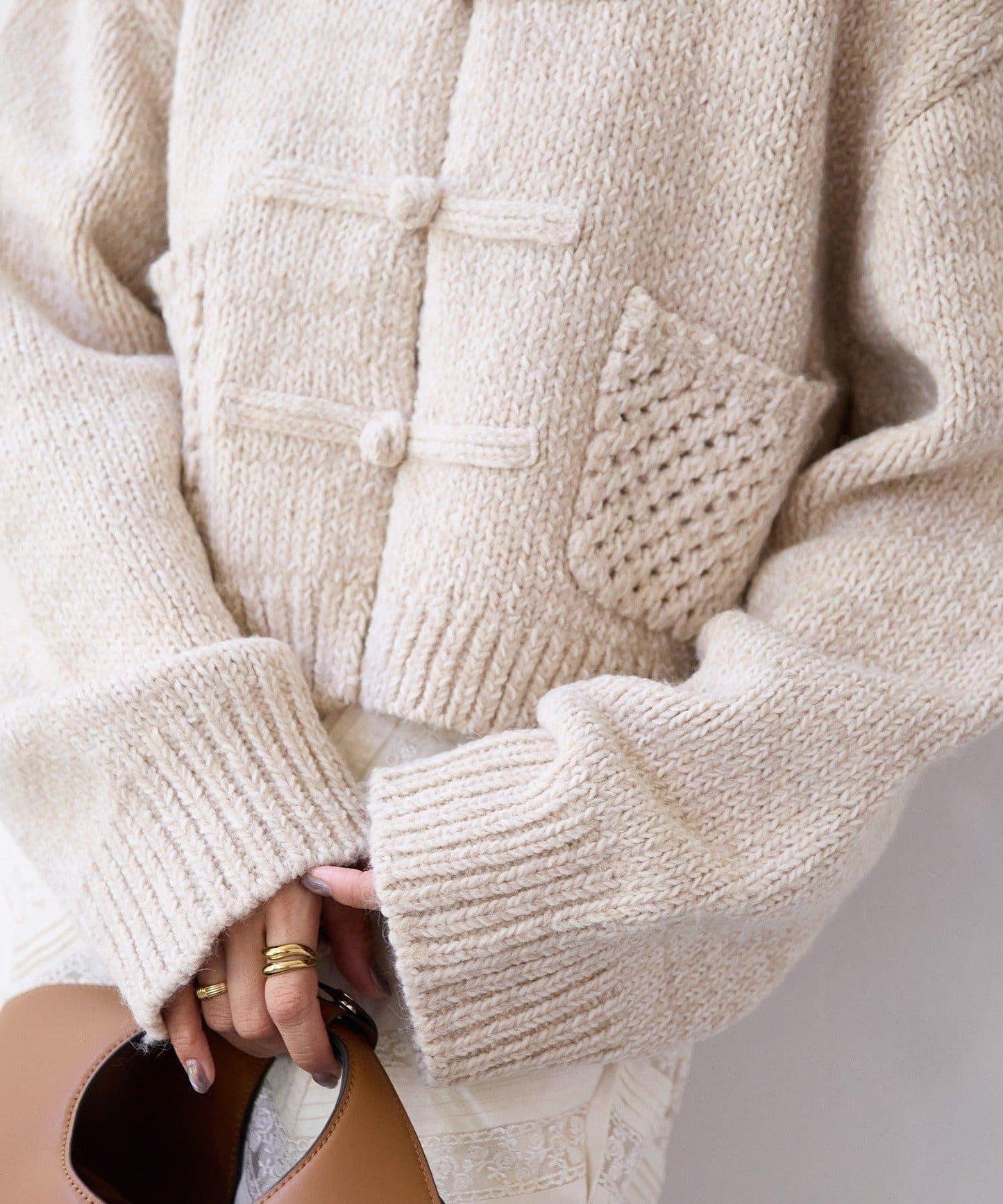 【à Nice (ア ・ニース)】針織夾克