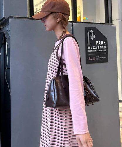 【CIAOPANIC TYPY】帶內搭美式背心連衣裙