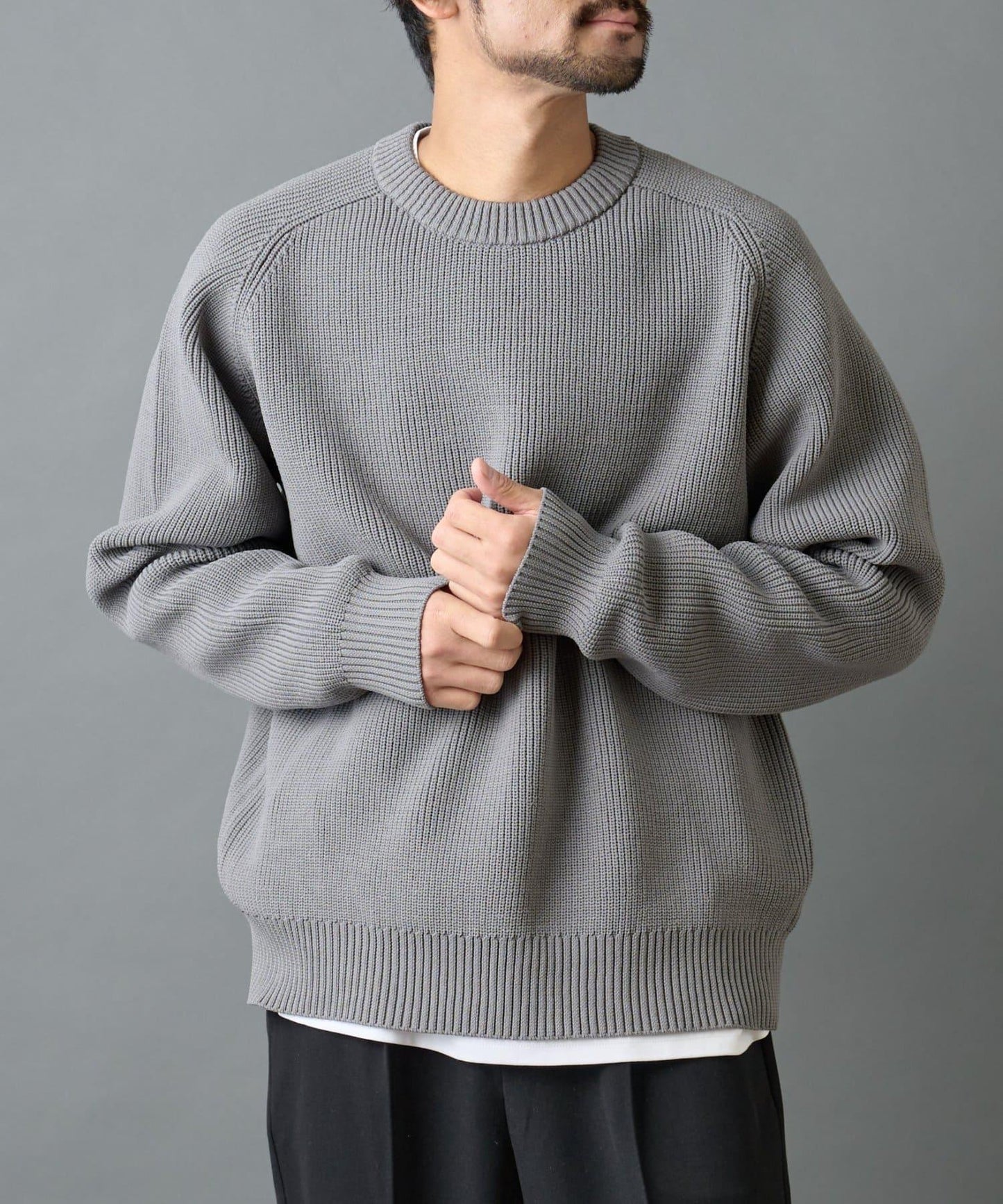 科技針織套頭衫