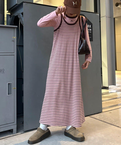 【CIAOPANIC TYPY】帶內搭美式背心連衣裙