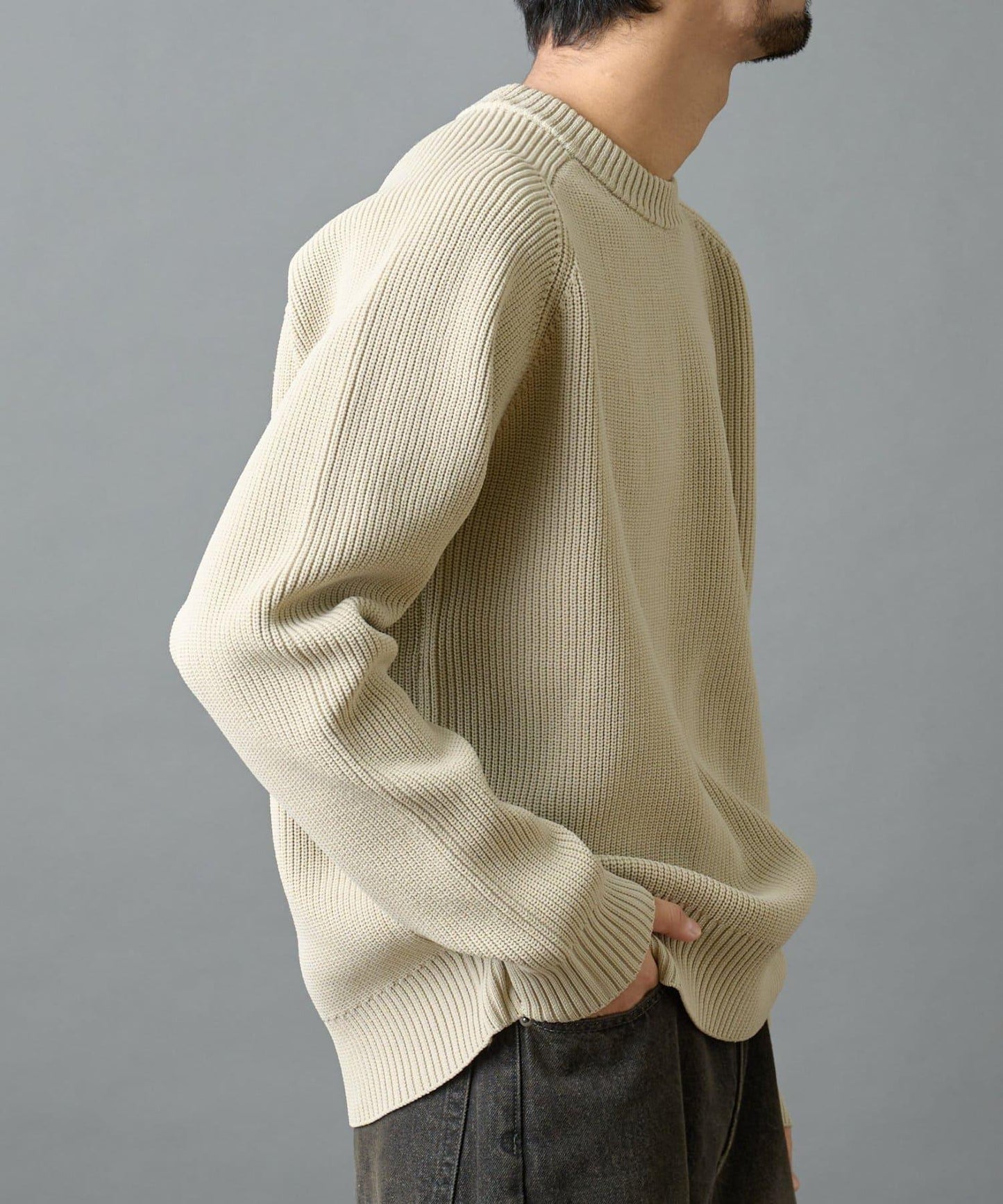 科技針織套頭衫