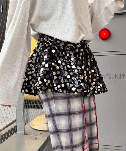 ★【HELLO.SANFRANCISCO/ハローサンフランシスコ】多功能亮片裹身半身裙