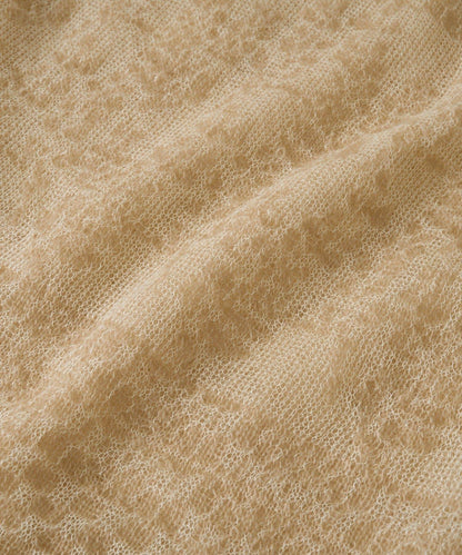 【à Nice (ア ・ニース)】馬海毛提花針織衫