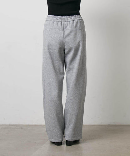 內刷毛抓絨拼接休閒褲