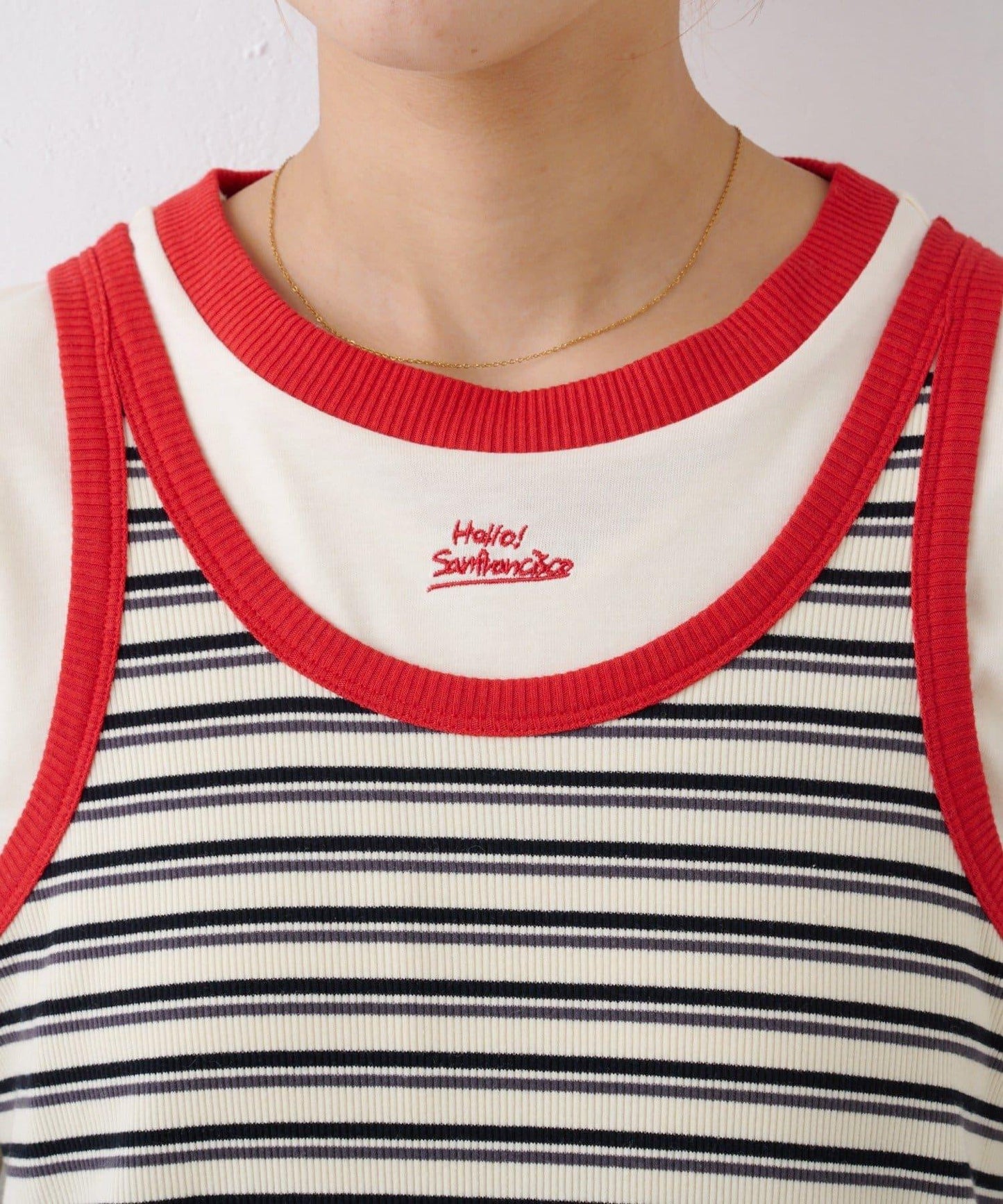 【CIAOPANIC TYPY】帶內搭美式背心連衣裙