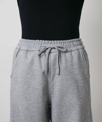 內刷毛抓絨拼接休閒褲