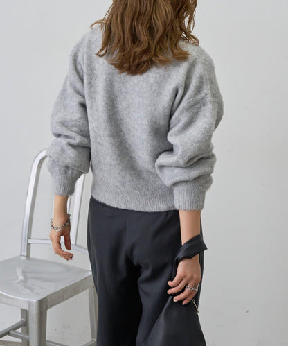 mira標誌提花針織套頭衫