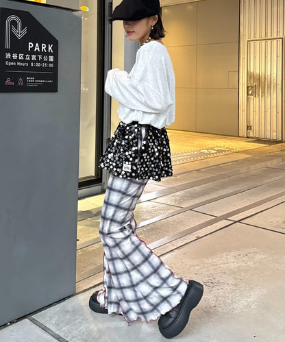 ★【HELLO.SANFRANCISCO/ハローサンフランシスコ】多功能亮片裹身半身裙